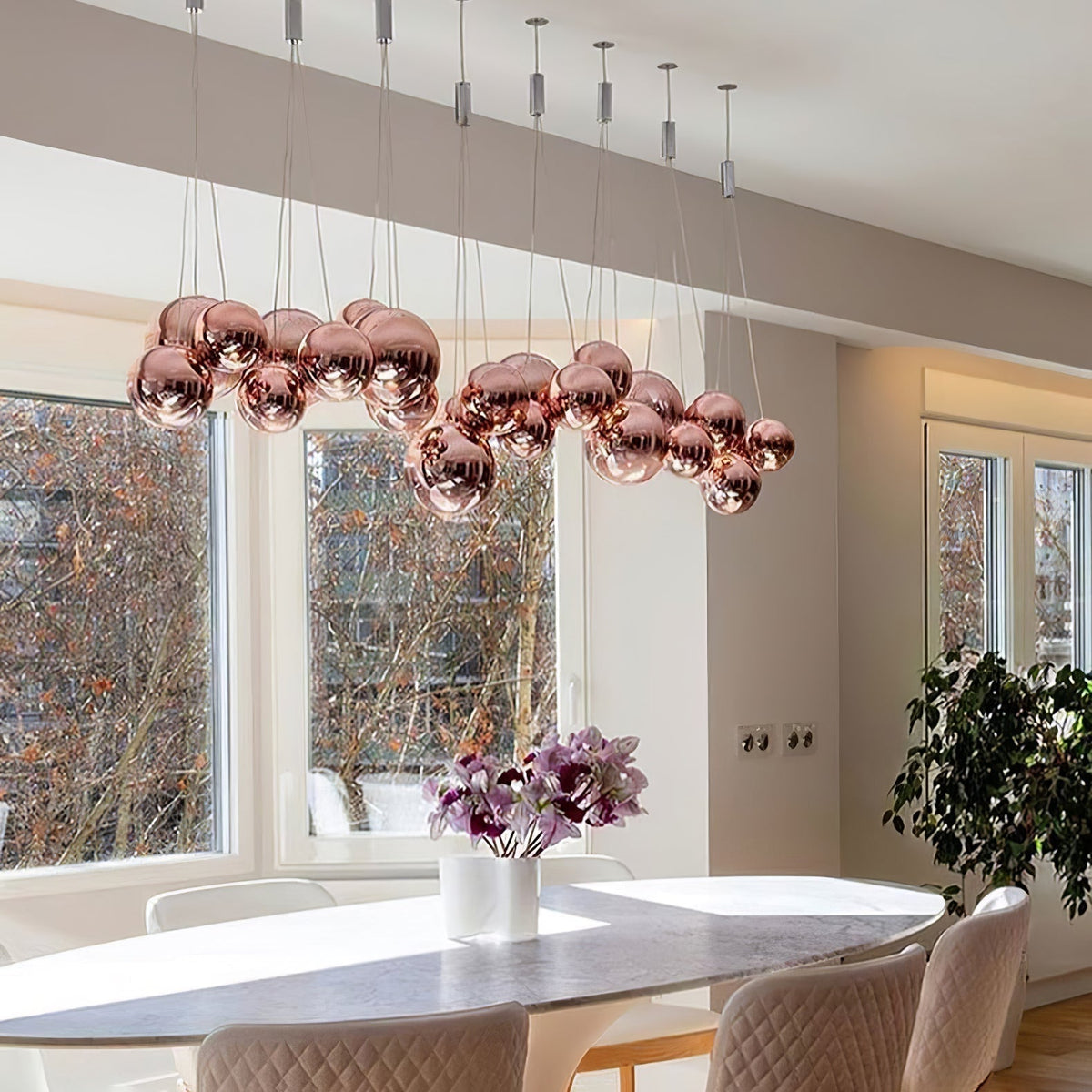 Ralise Glass Pendant Light-Moonnatur