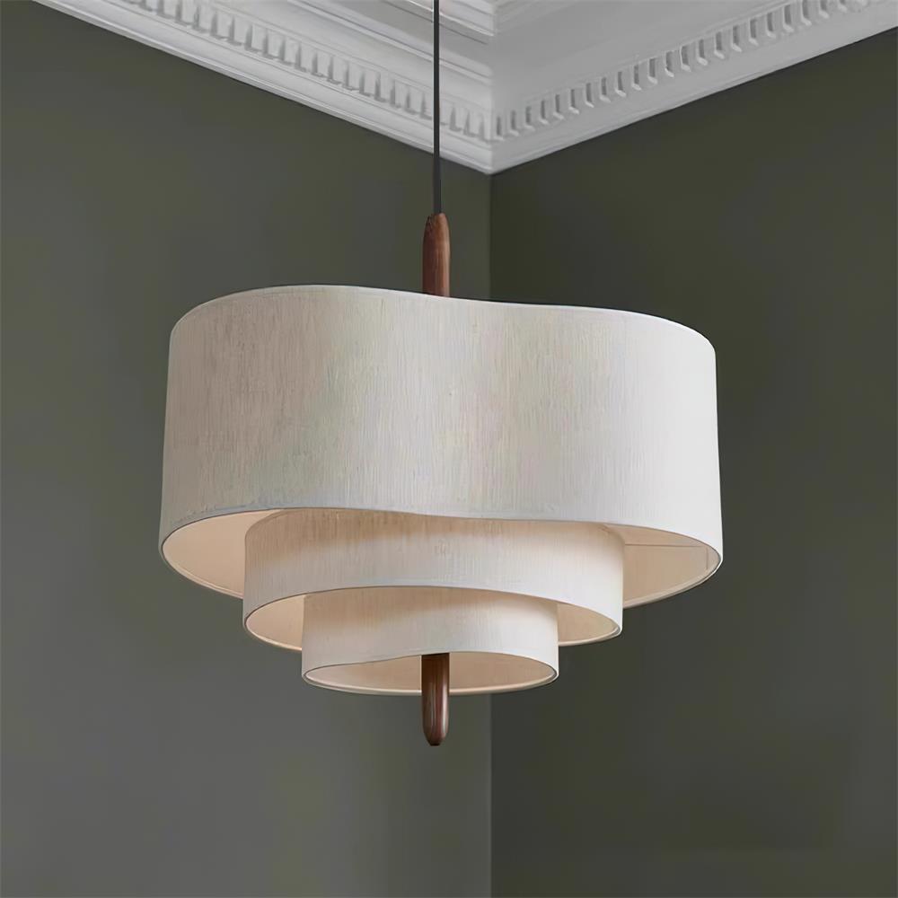 Valdenfern Fabric Pendant Light-Moonnatur
