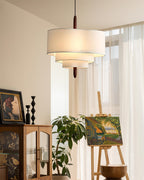 Valdenfern Fabric Pendant Light-Moonnatur