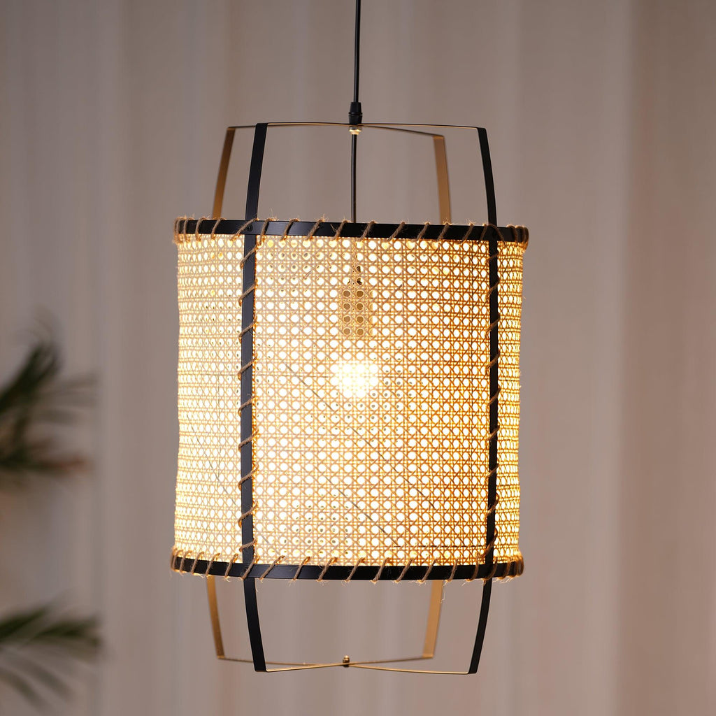 Ashwillow Rattan Pendant Light-Moonnatur