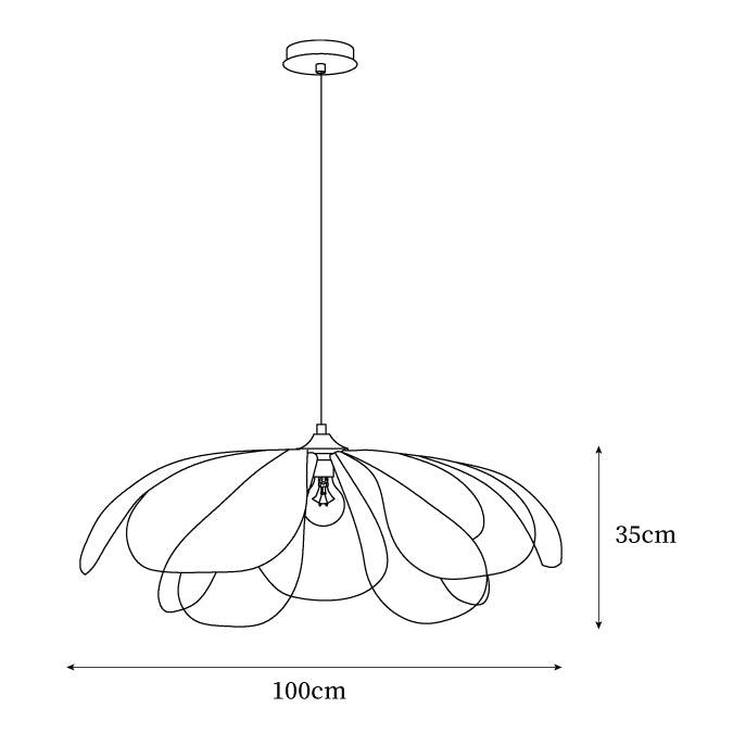 Urenheath Rattan Pendant Light-Moonnatur