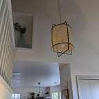 Ashwillow Rattan Pendant Light-Moonnatur