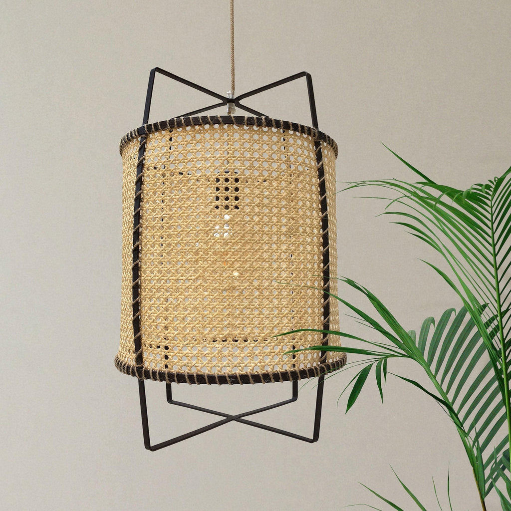 Ashwillow Rattan Pendant Light-Moonnatur