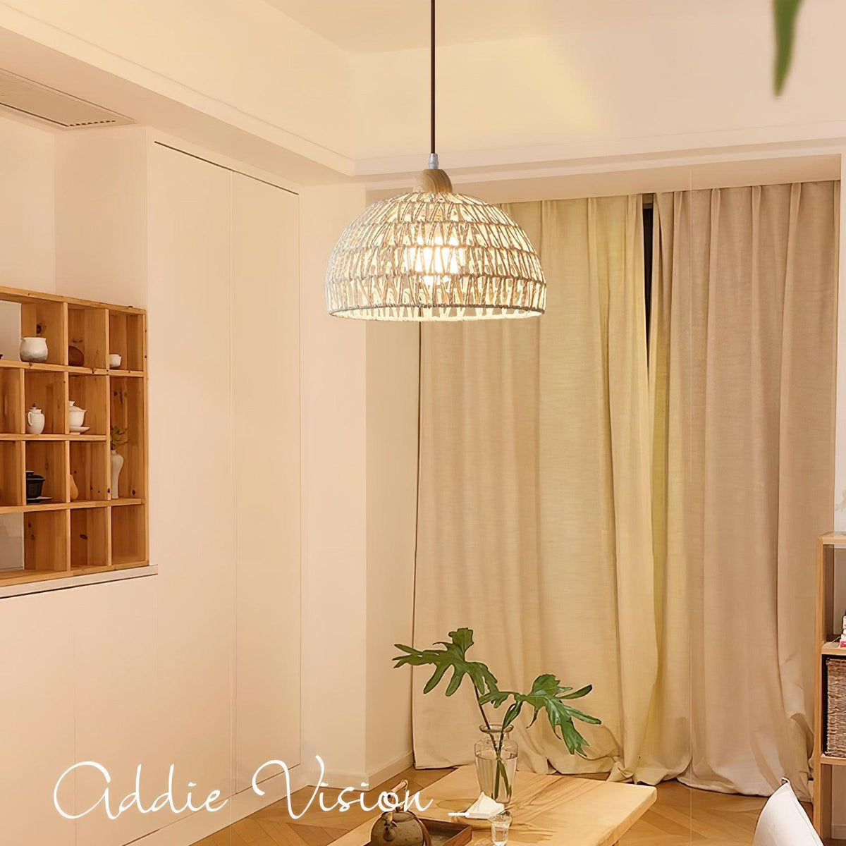 Kiranora Paper Vine Pendant Light-Moonnatur