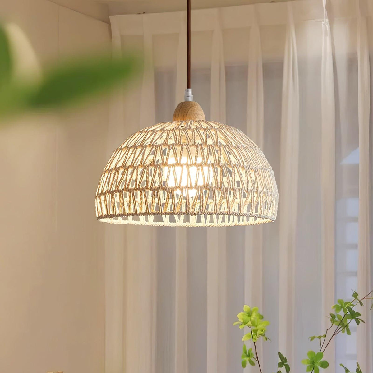 Kiranora Paper Vine Pendant Light-Moonnatur