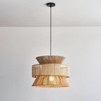 Zelvenara Bamboo Pendant Light-Moonnatur