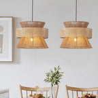 Zelvenara Bamboo Pendant Light-Moonnatur