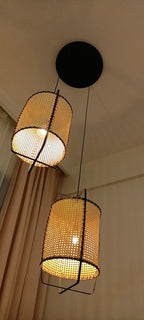 Ashwillow Rattan Pendant Light-Moonnatur