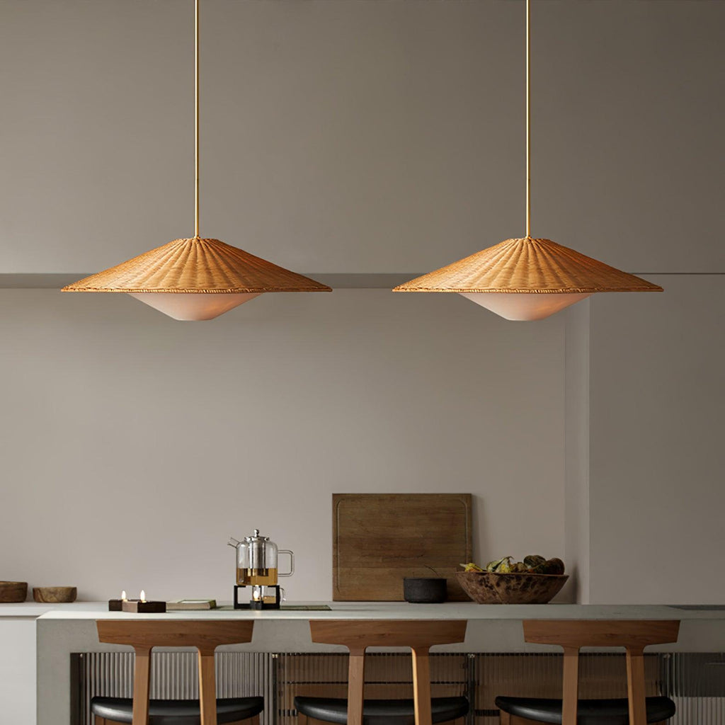 Ardenia Rattan Pendant Light-Moonnatur