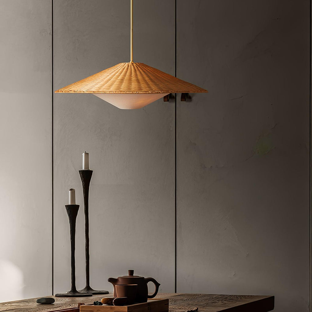Ardenia Rattan Pendant Light-Moonnatur