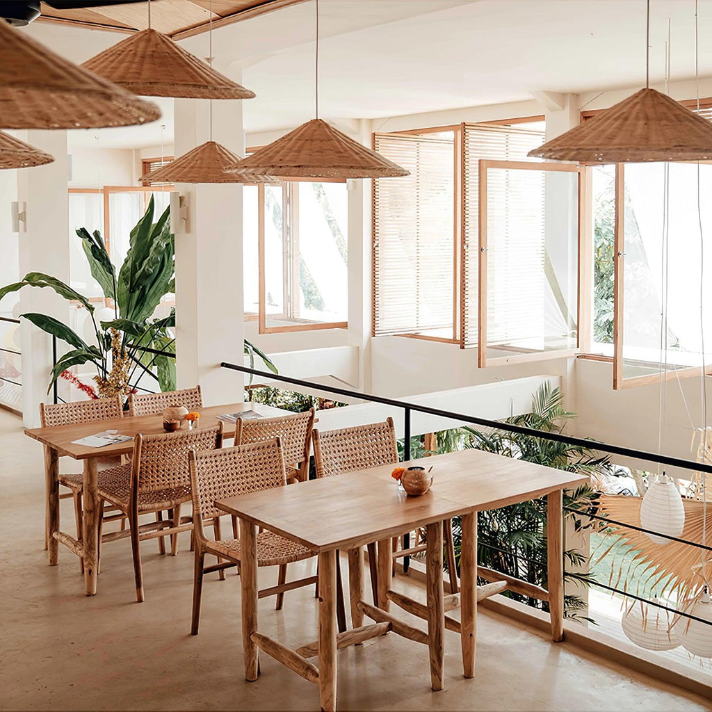 Ardenia Rattan Pendant Light-Moonnatur