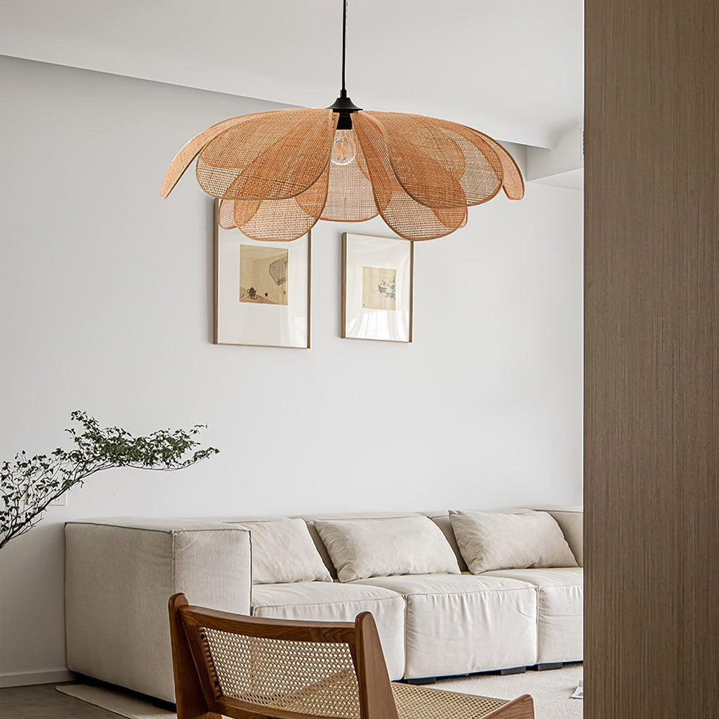 Urenheath Rattan Pendant Light-Moonnatur