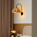 Eldenina Rattan Wall Light-Moonnatur