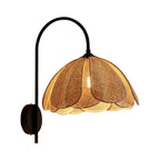 Ulvenmoss Rattan Wall Light-Moonnatur