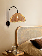 Ulvenmoss Rattan Wall Light-Moonnatur