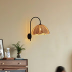 Ulvenmoss Rattan Wall Light-Moonnatur