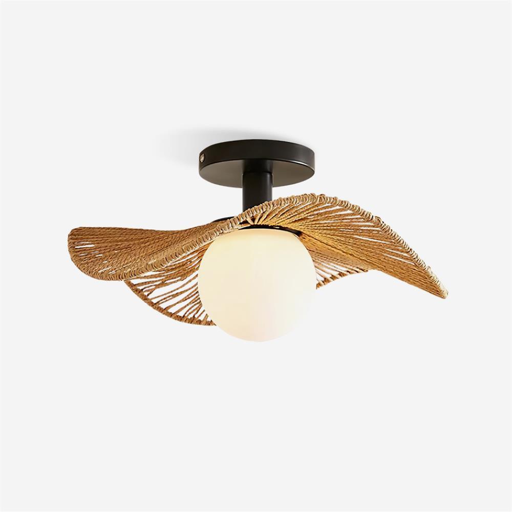 Selvenmere Hemp Rope Ceiling Light-Moonnatur