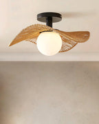 Selvenmere Hemp Rope Ceiling Light-Moonnatur