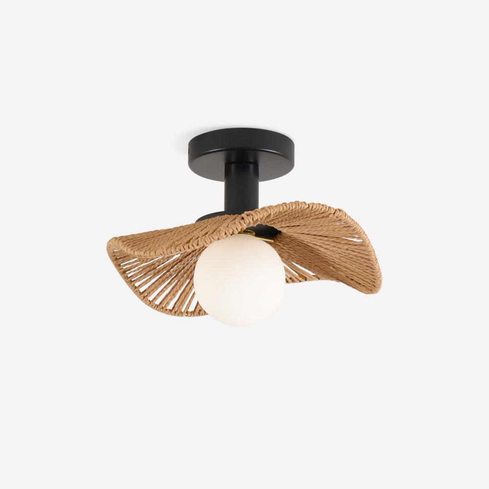 Selvenmere Hemp Rope Ceiling Light-Moonnatur