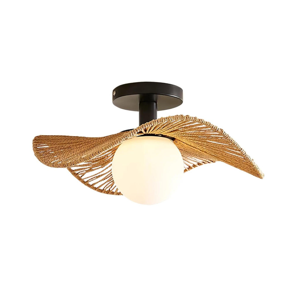 Selvenmere Hemp Rope Ceiling Light-Moonnatur