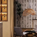 Elsencove Rattan Pendant Light-Moonnatur