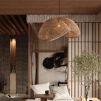 Elsencove Rattan Pendant Light-Moonnatur