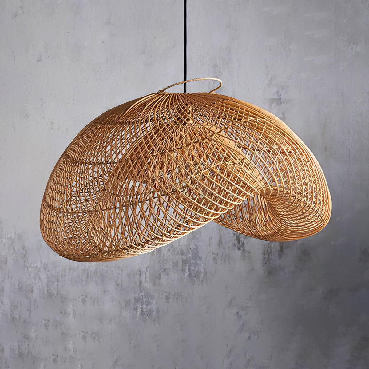 Elsencove Rattan Pendant Light-Moonnatur