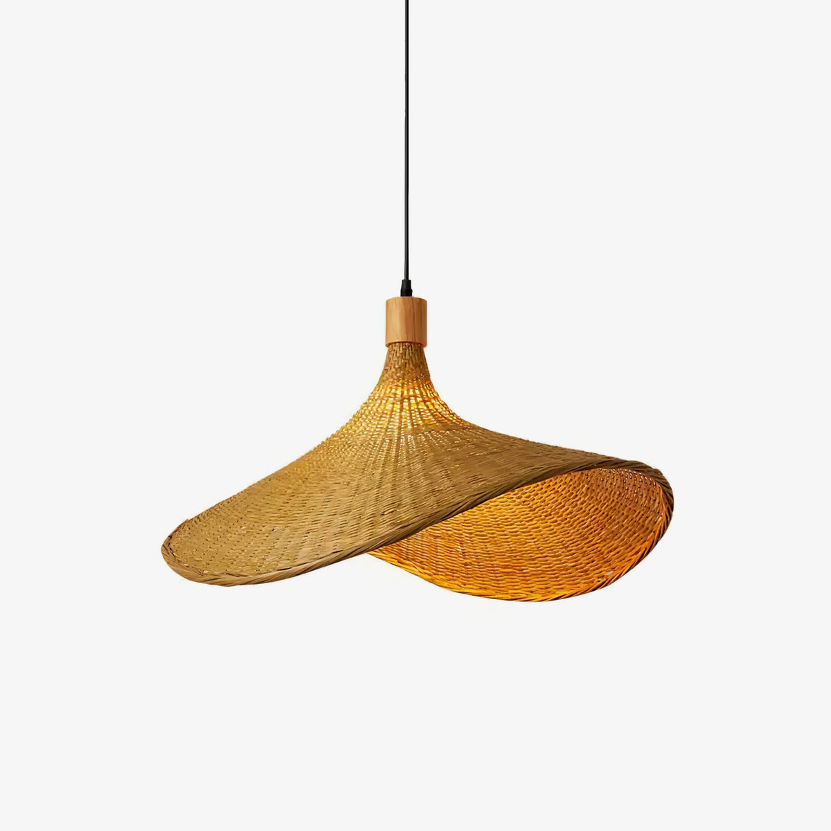 Morveniel Rattan Pendant Light-Moonnatur