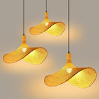 Morveniel Rattan Pendant Light-Moonnatur