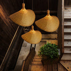 Morveniel Rattan Pendant Light-Moonnatur