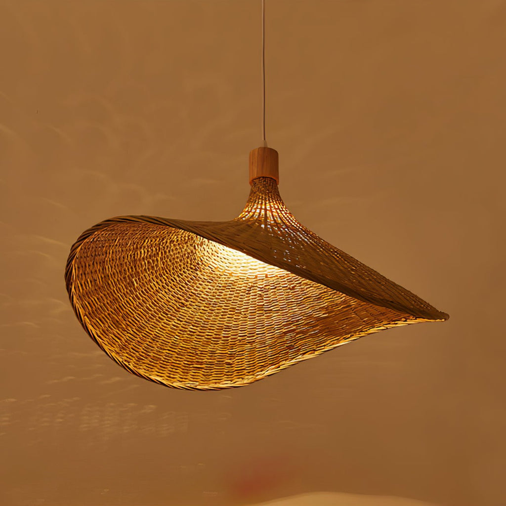 Morveniel Rattan Pendant Light-Moonnatur