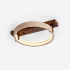 Hatherwick Travertine Ceiling Light-Moonnatur
