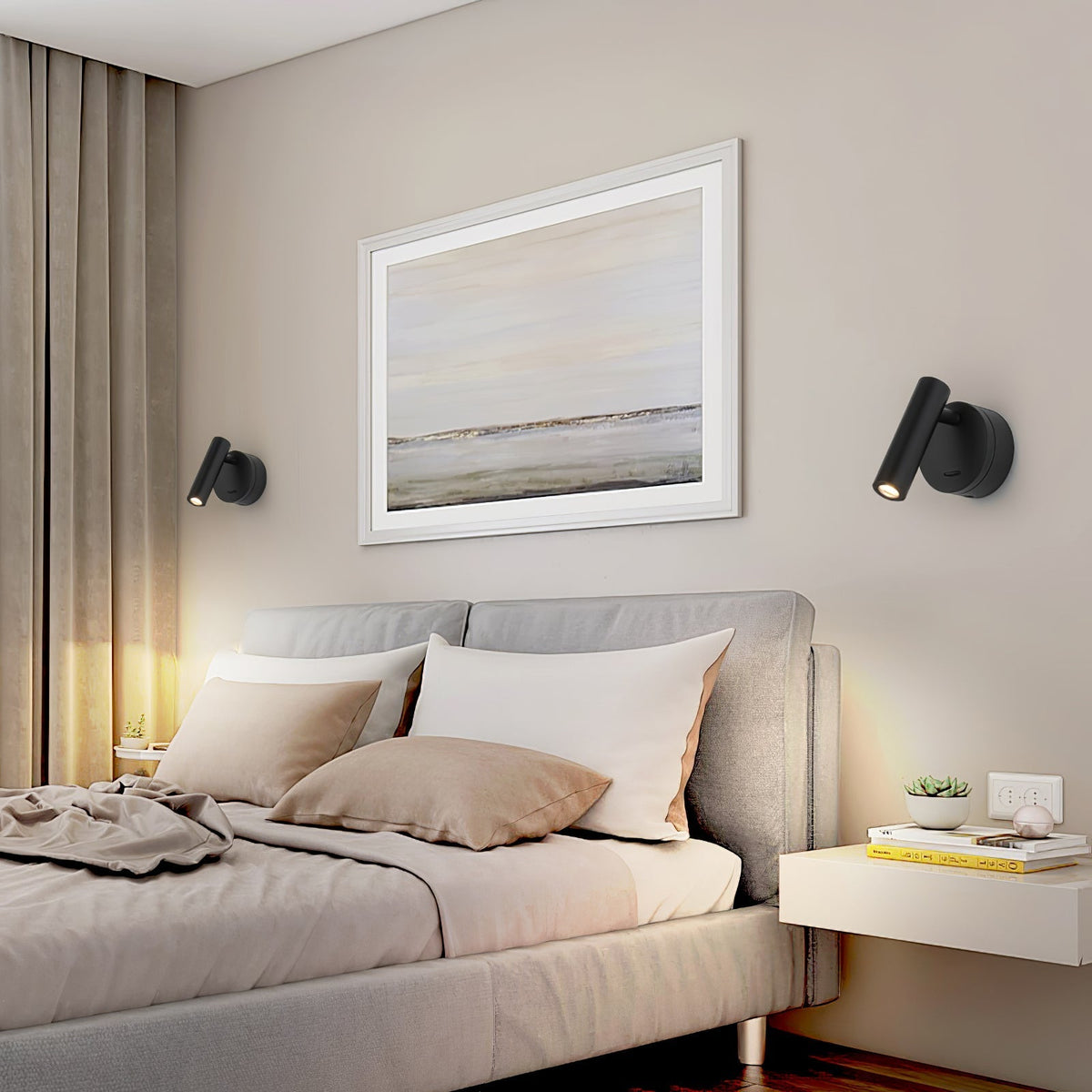 Vardenora Metal Wall Light-Moonnatur