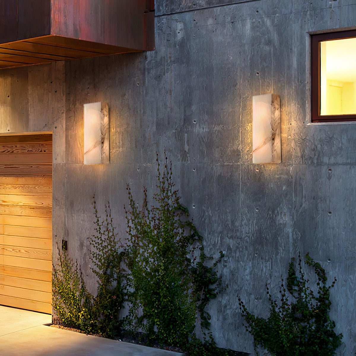 Ferrowenis Alabaster Wall Light-Moonnatur