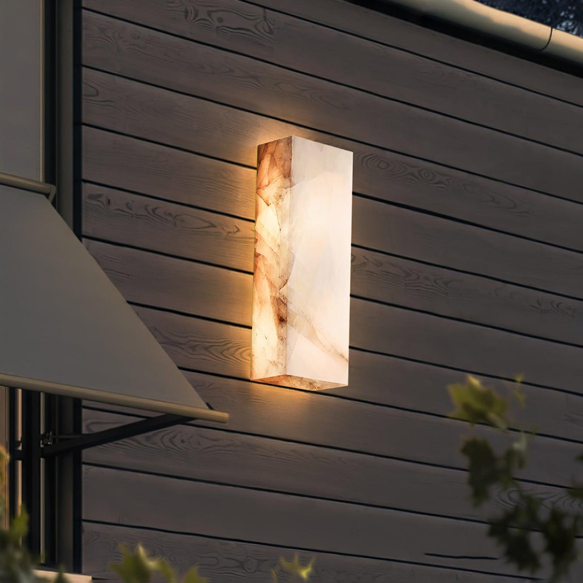 Ferrowenis Alabaster Wall Light-Moonnatur