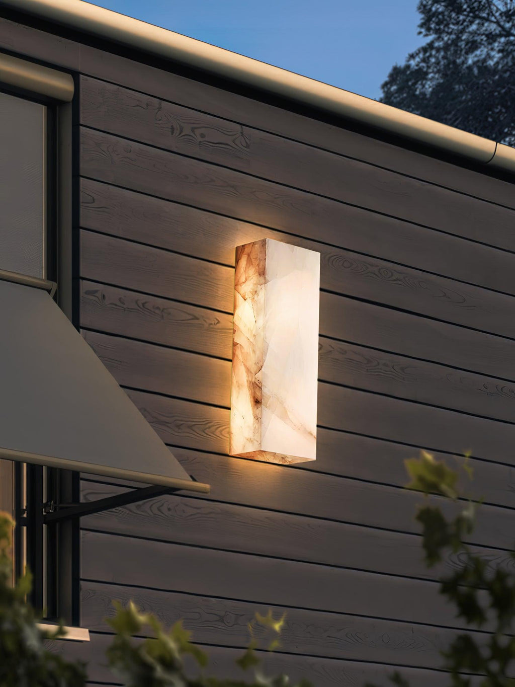 Ferrowenis Alabaster Wall Light-Moonnatur