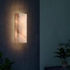 Ferrowenis Alabaster Wall Light-Moonnatur