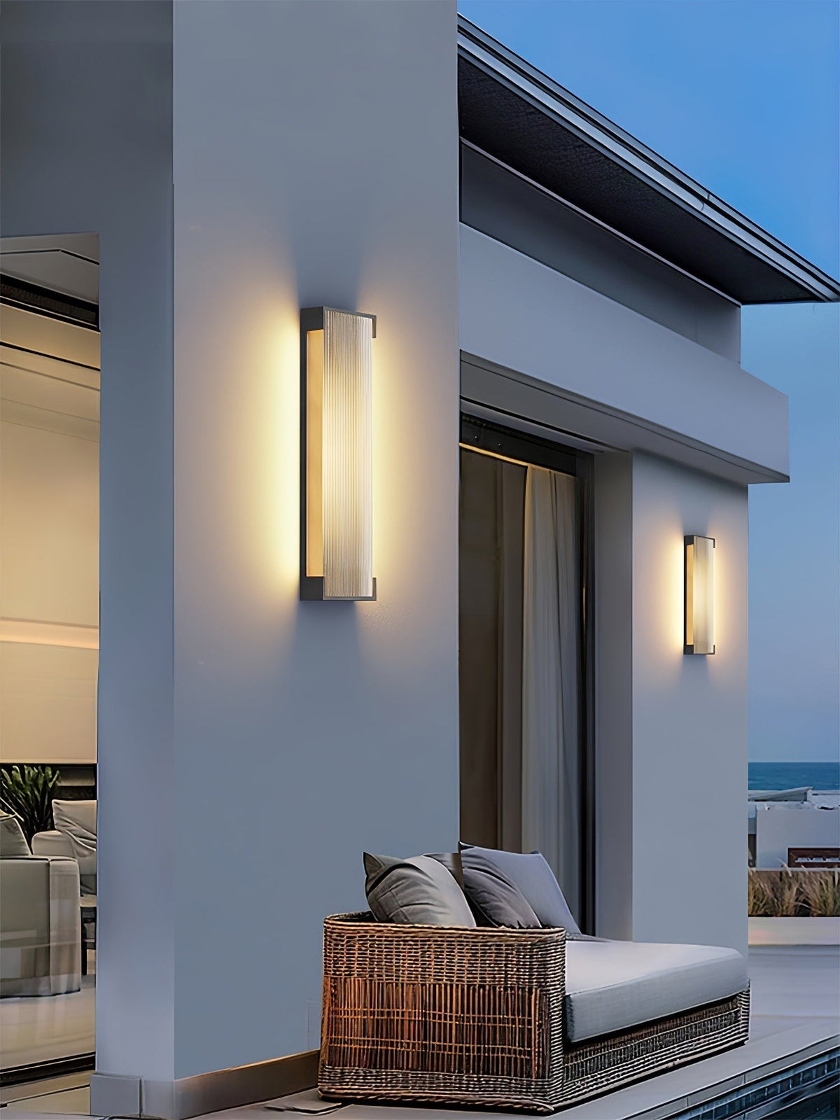Xalenena Stainless Steel Wall Light-Moonnatur