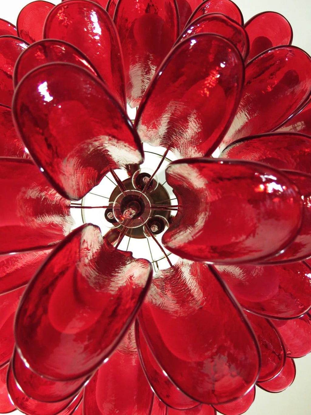Jorrenmoss Glass Chandelier-Moonnatur