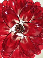 Jorrenmoss Glass Chandelier-Moonnatur