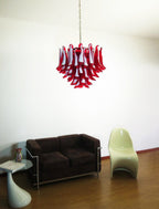 Jorrenmoss Glass Chandelier-Moonnatur