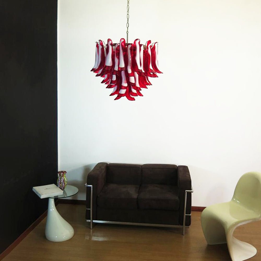 Jorrenmoss Glass Chandelier-Moonnatur