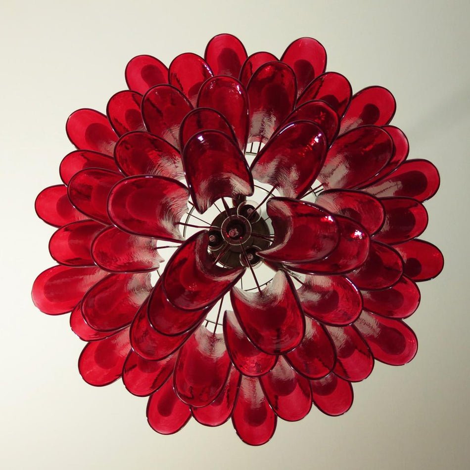 Jorrenmoss Glass Chandelier-Moonnatur
