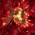 Jorrenmoss Glass Chandelier-Moonnatur
