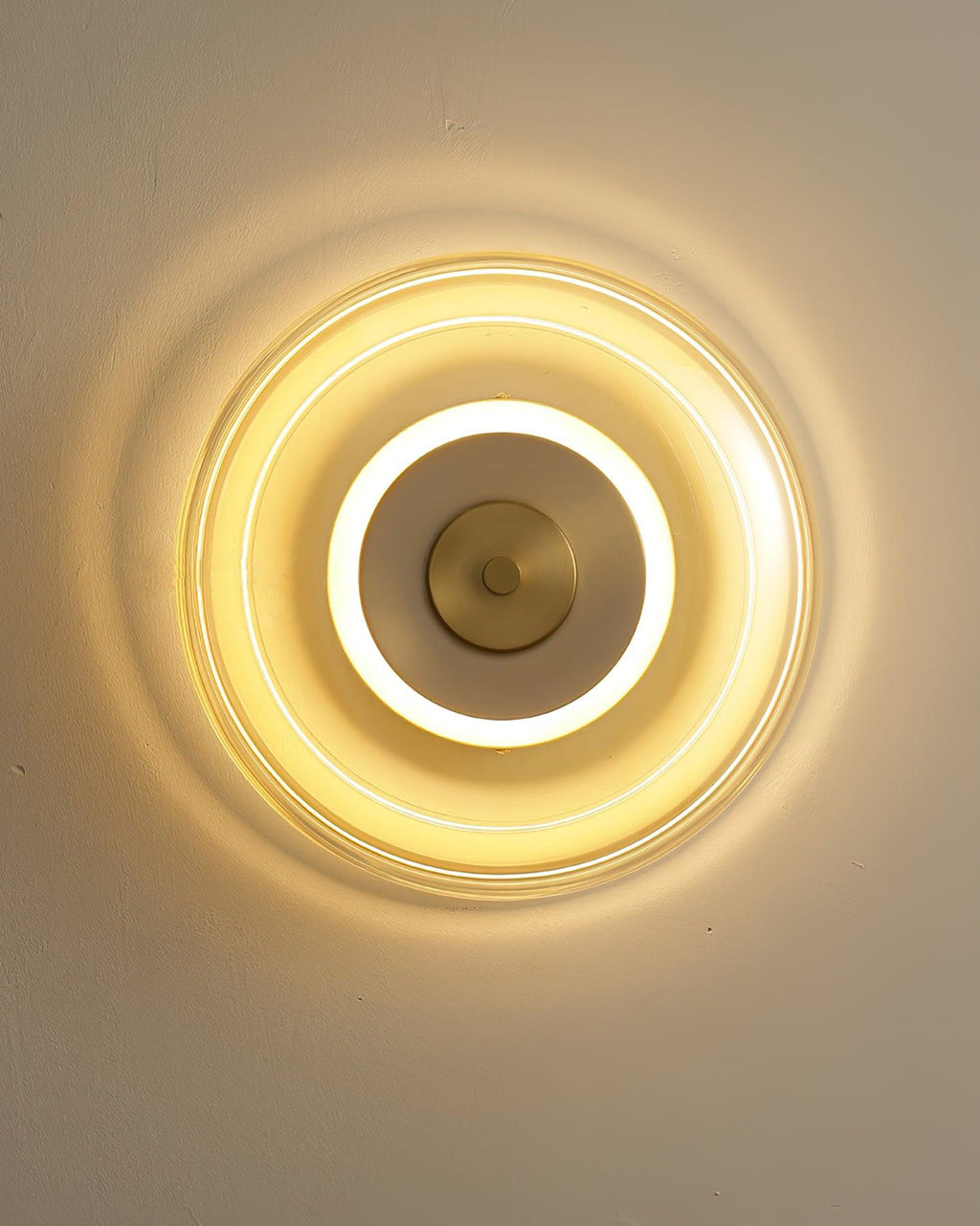 Ashenlark Glass Wall Light-Moonnatur