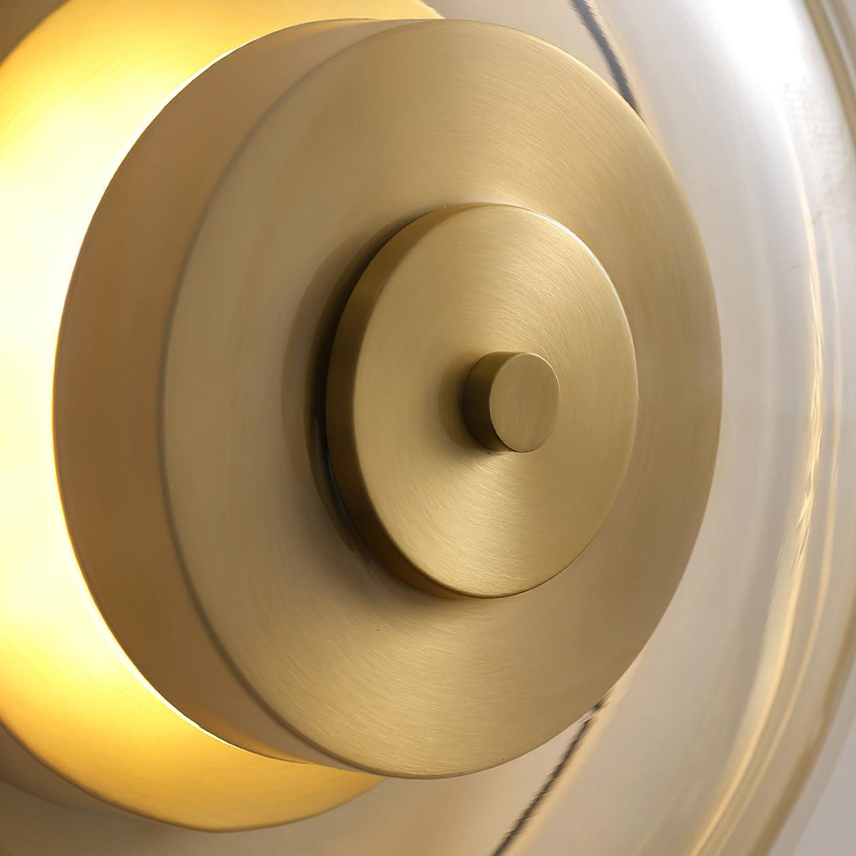 Ashenlark Glass Wall Light-Moonnatur