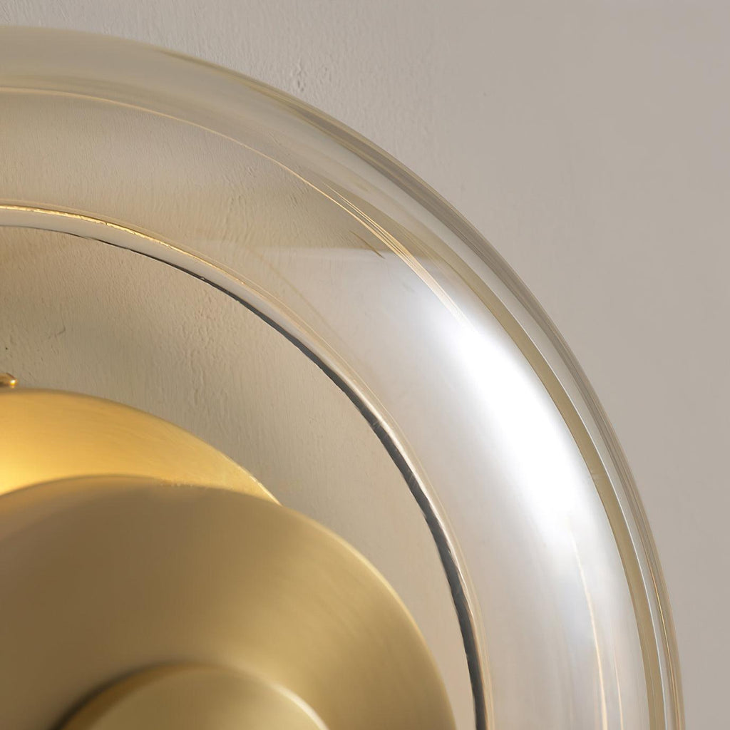 Ashenlark Glass Wall Light-Moonnatur