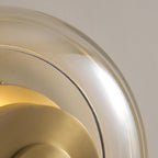 Ashenlark Glass Wall Light-Moonnatur