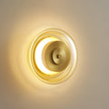 Ashenlark Glass Wall Light-Moonnatur