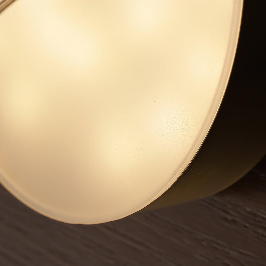 Ashenlark Glass Wall Light-Moonnatur